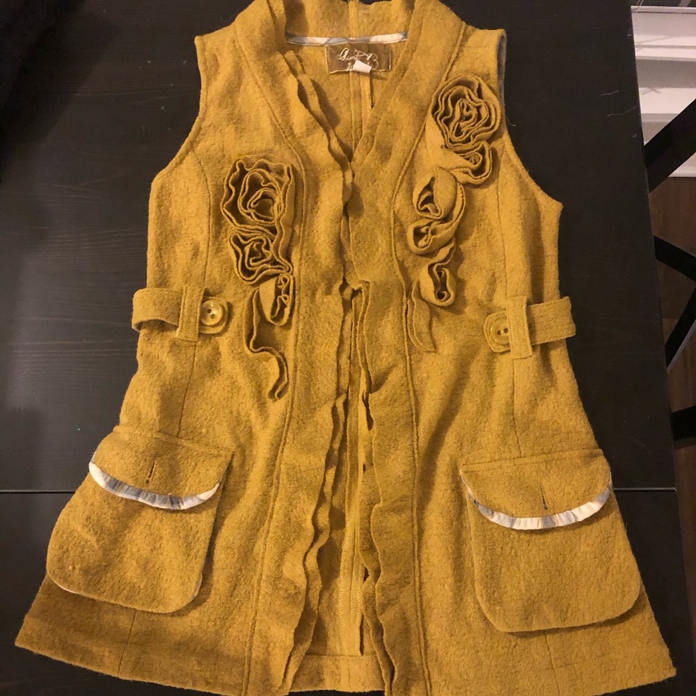 Anthropologie Aunt Wanda stylish over coat
